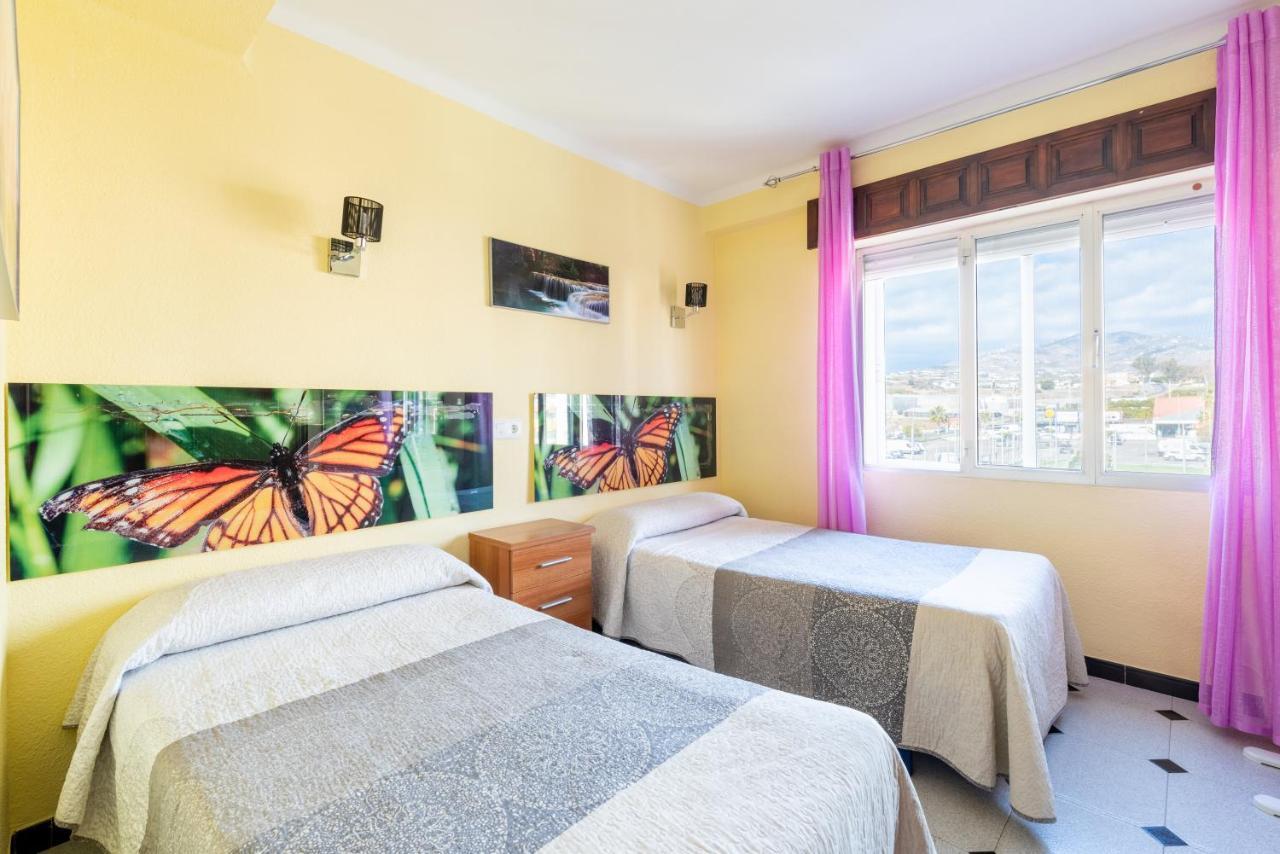 50 Mts Beach With Sea Views Pool Algarrobo Costa Exteriör bild